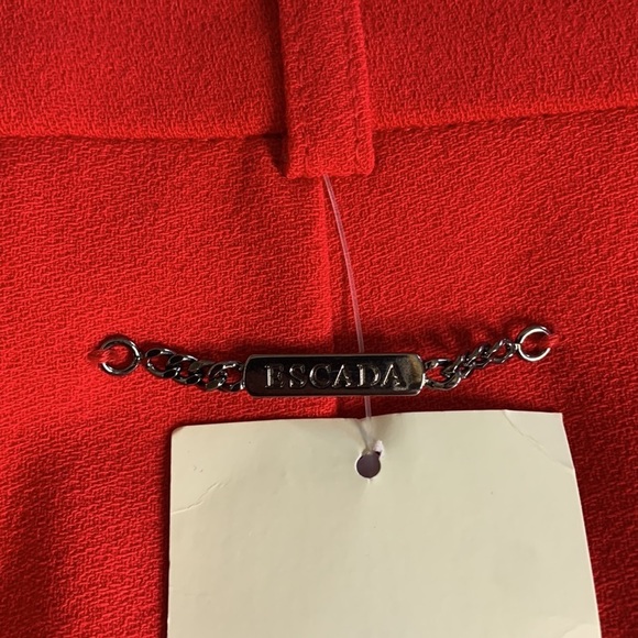 Escada Red Women's Trousers - Picture 5 of 7